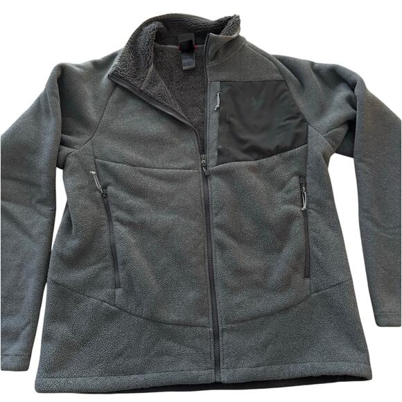 The North Face Chimborazo Sherpa Lined Fleece Full Zip Jacket large - Picture 1 of 5